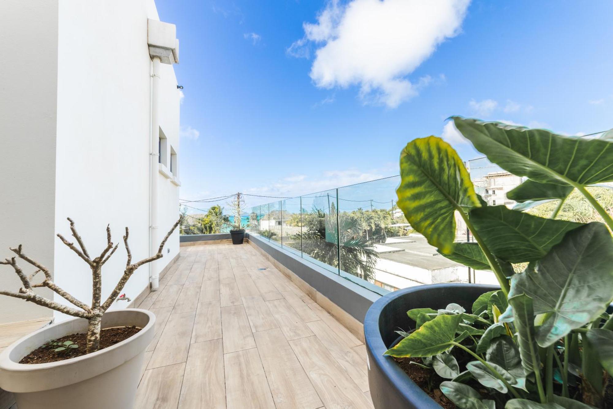 Ferienwohnung Modern Penthouse - Nautilya Bs1 Grand Baie Exterior foto